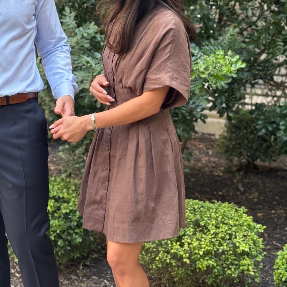 The Tobie Mini Shirt Dress - Picture 6 of 6
